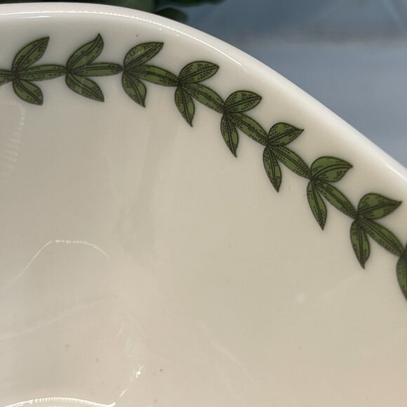 Botanical Garden Cranberry Dish with Slotted Spoon, 2-Piece Set-NEW - Picture 10 of 15